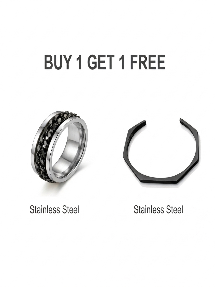 HAXA+Chain Spinner Ring