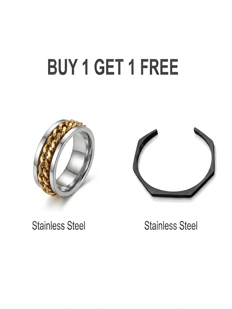 HAXA+Chain Spinner Ring